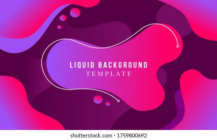 Purple Liquid Background or Wallpaper