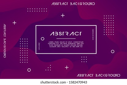 purple liquid color background. dynamic textured geometric elements design with dots decoration. can be used on posters,banner,web and any more