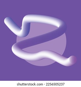 PURPLE Liquid color shapes for composition backgrounds. Trendy abstract covers. Futuristic design posters. Eps10 vector.