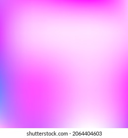 Purple Liquid Pink Smooth Surface. Barbie Color Pastel Watercolor Gradient Backdrop. Cold Multicolor Dark Light Smooth Blurry Background. Vibrant Trendy Lavender Violet Bright Gradient Mesh.