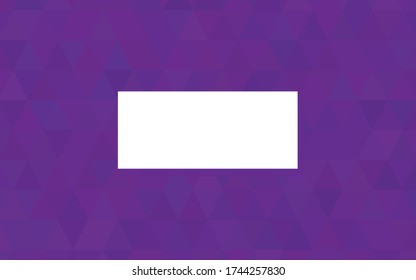 Purple low poly background. Vector graphics, print, covers.