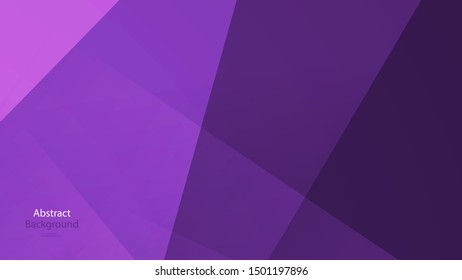 Lila Low-Poly-violette Farbe Hintergrund abstrakte Kunst Vektor 