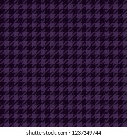 Purple Lumberjack Seamless Pattern Background