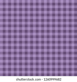 Purple lumberjack seamless pattern background
