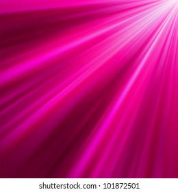 Purple luminous rays. EPS 8 vector file included