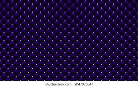 Purple luxury background with beads and rhombuses. Vector illustration. 