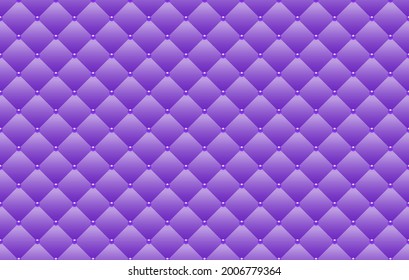 Purple luxury background with small beads and rhombuses. Seamless vector illustration. 
