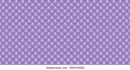 Purple luxury background with small pearls and rhombuses. Seamless vector illustration. 