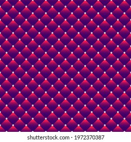 Purple luxury background with small pearls and rhombuses. Seamless vector illustration. 