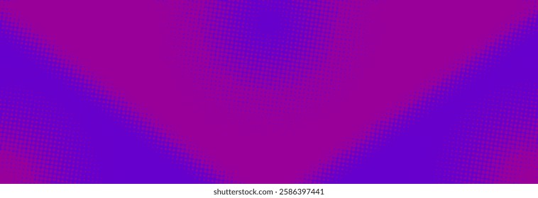 Purple magenta pop art retro comic background with halftone dots design, vector illustration EPS10