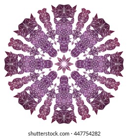 purple mandala