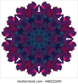 purple mandala