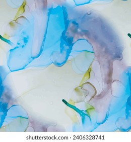 Purple Marble Ink Background. Gold Seamless Watercolor. Pink Art Paint. Green Alcohol Ink Repeat. Green Water Color Background. Light Elegant Glitter. Marble Blue Vector Ink. Modern Seamless Painting
