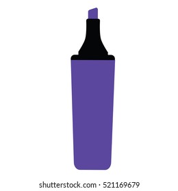 Purple Marker Pen