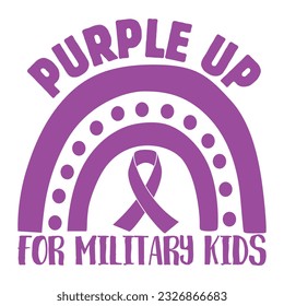 Purple Up For Military KIds