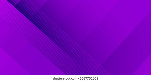 violett Minimaler geometrischer Hintergrund. Dynamische Formenzusammensetzung. Vektorgrafik