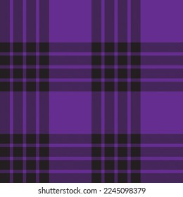 Purple Minimal Plaid textured seamless pattern for fashion textiles and graphics
