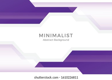 Purple minimalist background for designs