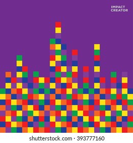 Purple Mosaic