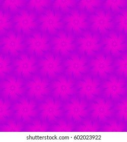 Purple mosaic from flowers. Seamless pattern.