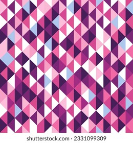 Purple mosaic, seamless patterns, geometric home decor 