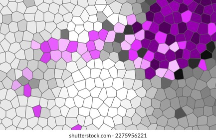 violetter Mosaikhintergrund, Vektorgrafik