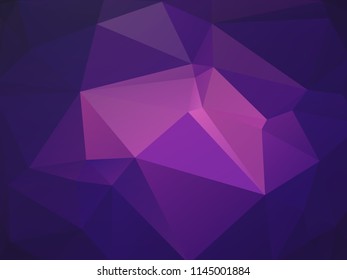 purple mosaic triangle background