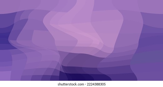 Purple mystical gradient the night before Christmas. Colorful abstract gradient consisting of rectangles. Spectral dynamic background of square shape. Geometric collection. Vector.