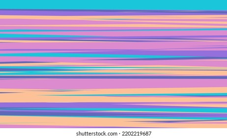 Purple Neon Background Stripes Horizontal Line Vector Seamless Geometric. Line Vector Holographic Hologram Iridescent