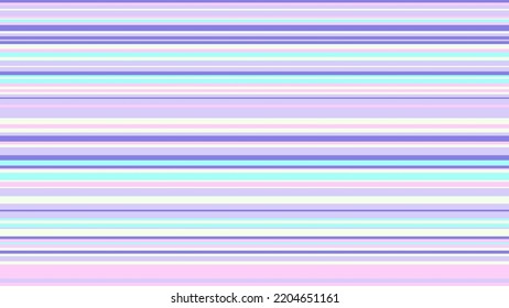 Purple Neon Background Stripes Horizontal Line Vector Seamless Geometric. Seamless Holographic Hologram Iridescent