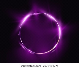 	
Purple neon glowing circle on dark background, featuring a circle, rectangle, and vertical rectangle with light flares and soft gradients. Elegant futuristic light effects suitable.