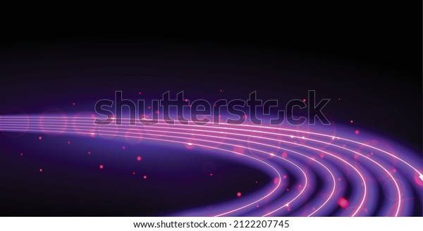 purple neon light\
trails motion\
background