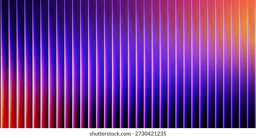 Roxo Neon com nervuras Gradiente Ondulação Reflexão Fundo