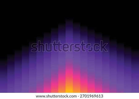 Purple Neon Ribbed Gradient Ripple Reflection Background