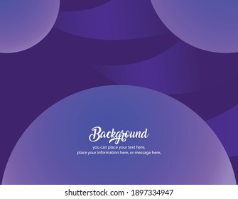 Purple neon wave elegant bright gradient design vector template background for ads, poster, banner website