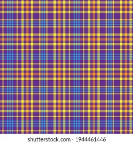Purple Ombre Plaid textured seamless pattern suitable for fashion textiles and graphics