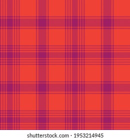 Purple Ombre Plaid textured seamless pattern suitable for fashion textiles and graphics