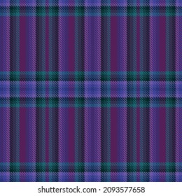 Purple Ombre Plaid textured seamless pattern suitable for fashion textiles and graphics