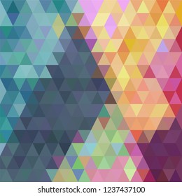 Purple, Orange, Dark Magenta, Triangular  low poly, mosaic pattern background, Vector polygonal illustration graphic, Creative, Origami style with gradient