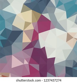 Purple, Orange, Dark Magenta, Triangular  low poly, mosaic pattern background, Vector polygonal illustration graphic, Creative, Origami style with gradient