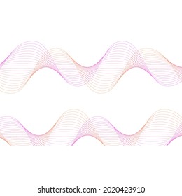 purple and orange gradient curved line background image