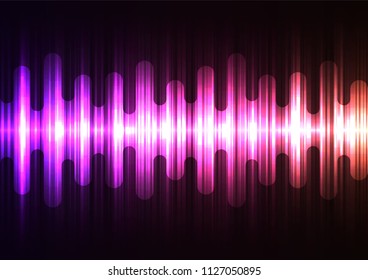 purple orange melt wave overlap in dark background, speed layer motion backdrop, simple technology template, vector illustration