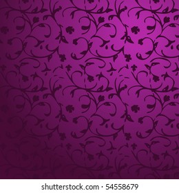 purple ornament and purple wallpaper