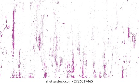 Salpicaduras de pintura púrpura sobre textura de fondo blanco