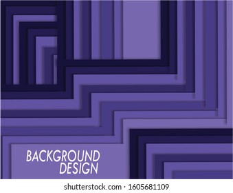 purple paper cut background modern