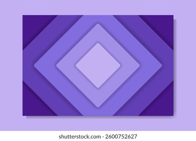 purple papercut style geometric background illustration