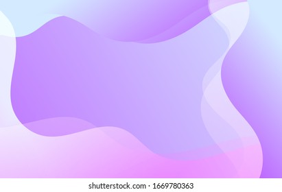 Purple pastel geometric vector background. Abstract illustration wallpaper for template website, cover social media business advertising. minimal style.