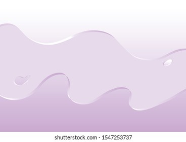 Purple pastels liquid flow fluid shapes modern concept background