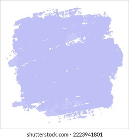 A purple patch of paint without a background. Vector brushstroke for backgrounds and other designs.