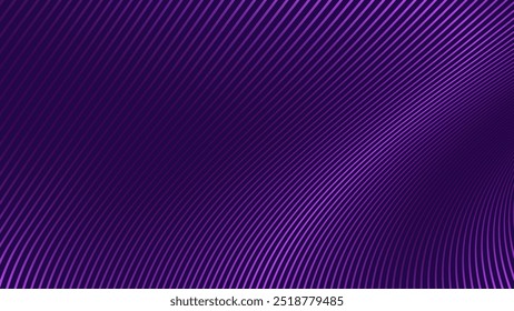 Purple Pattern Line Curve Style. Abstract Background Presentation Product Design. Vector Illustration.